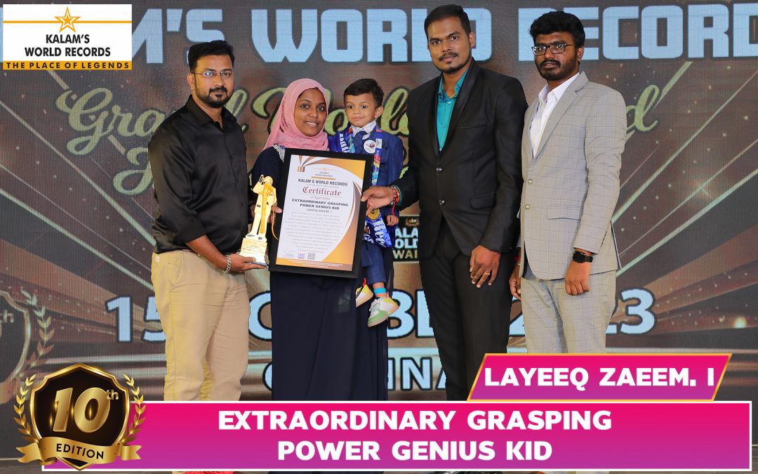 Extraordinary Grasping Power Genius Kid
