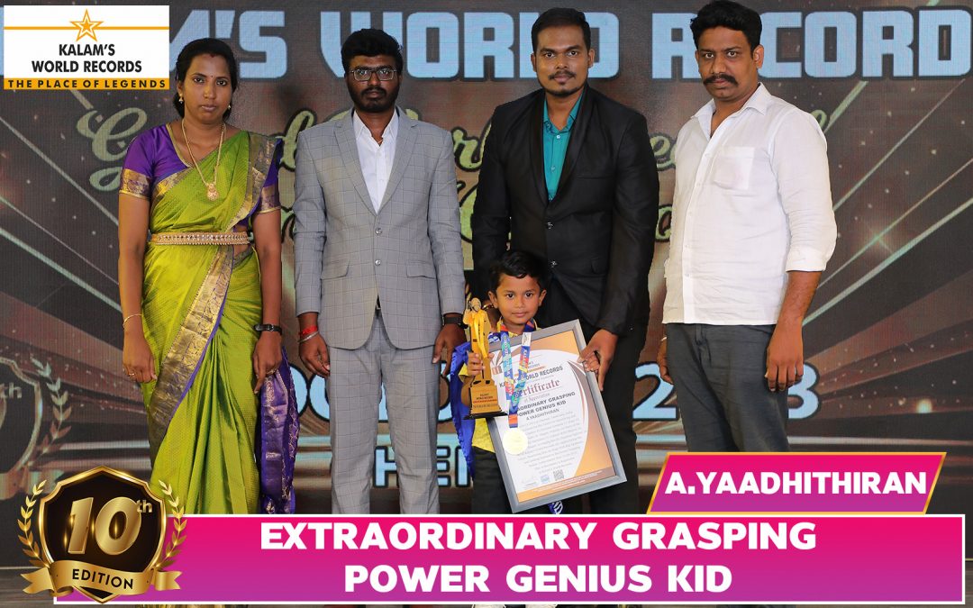 Extraordinary Grasping Power Genius Kid