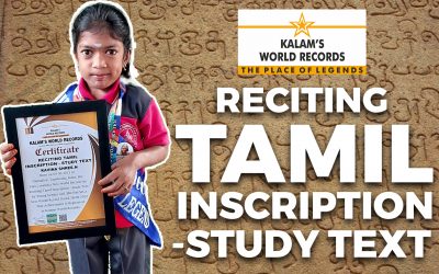 Reciting Tamil Inscription – Study Text