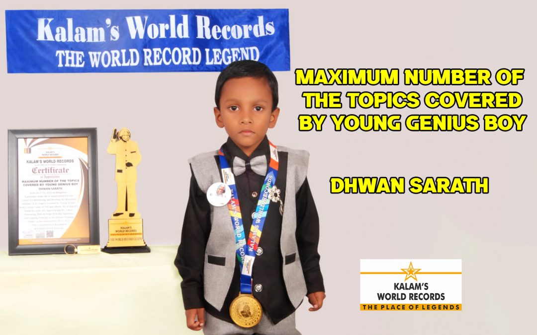 Maximum Number Of The Topics Covered By Young Genius Boy