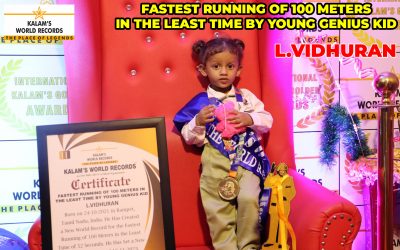 Fastest Running Of 100 Meters In The Least Time By Young Genius Kid