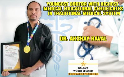 Youngest Doctor With Highest Medical Educational Certificates in Traditional Medical System