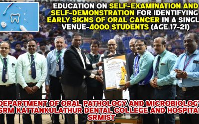 Education on Self-examination and Self-demonstration for Identifying Early Signs of Oral Cancer in a Single Venue- 4000 Students (Age 17-21)