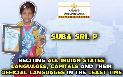 Reciting All Indian States Languages, Capitals and Their Official Languages in the Least Time