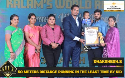 50 Meters Distance Running in the Least Time by Kid
