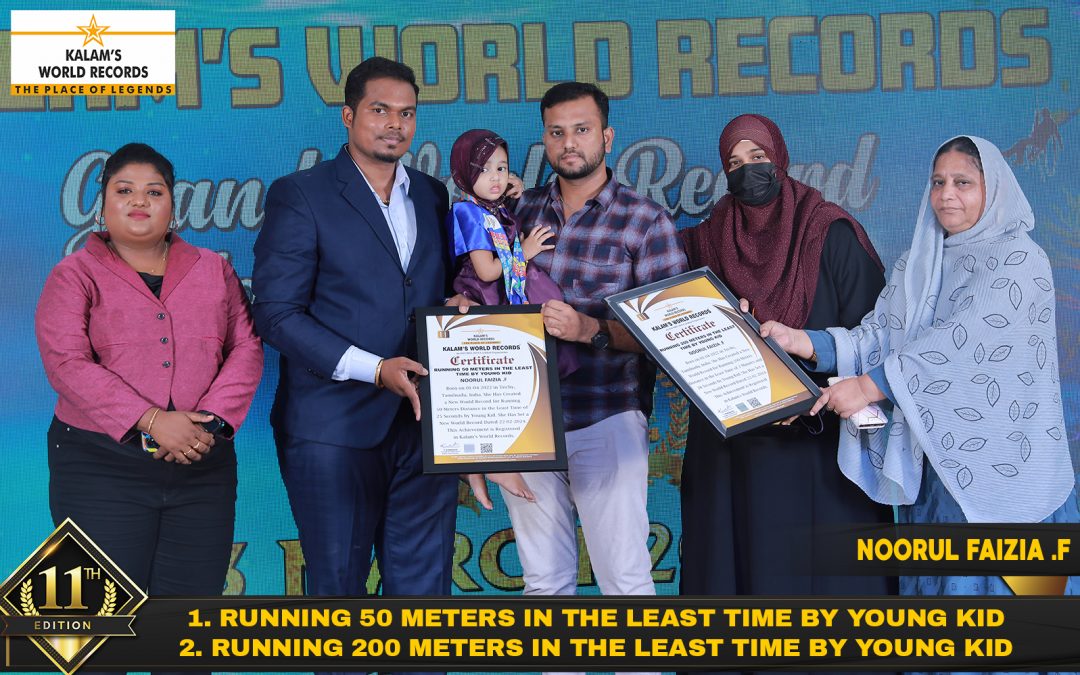 Running 50 Meters in the Least Time by Young Kid & Running 200 Meters in the Least Time by Young Kid