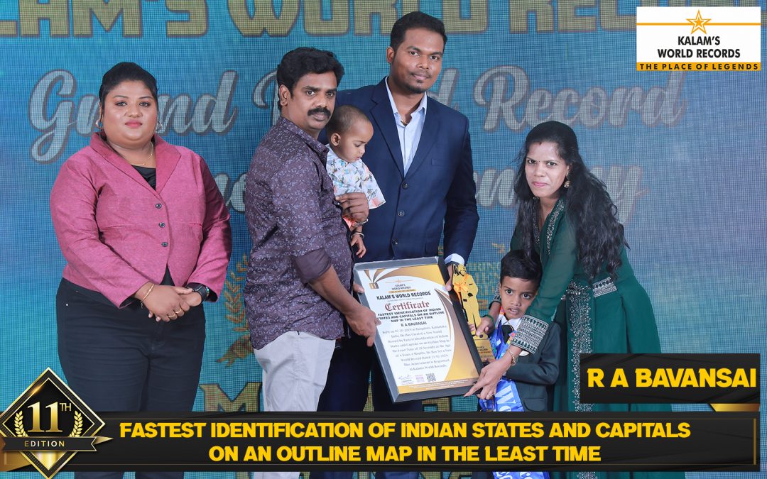 Fastest Identification of Indian States and Capitals on an Outline Map in the Least Time