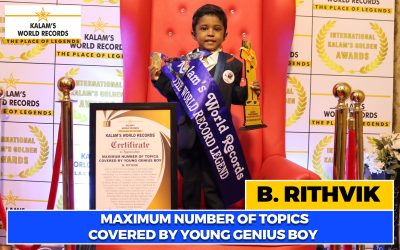 Maximum Number of Topics Covered by Young Genius Boy