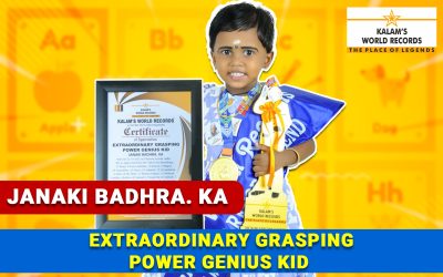 Extraordinary Grasping Power Genius Kid