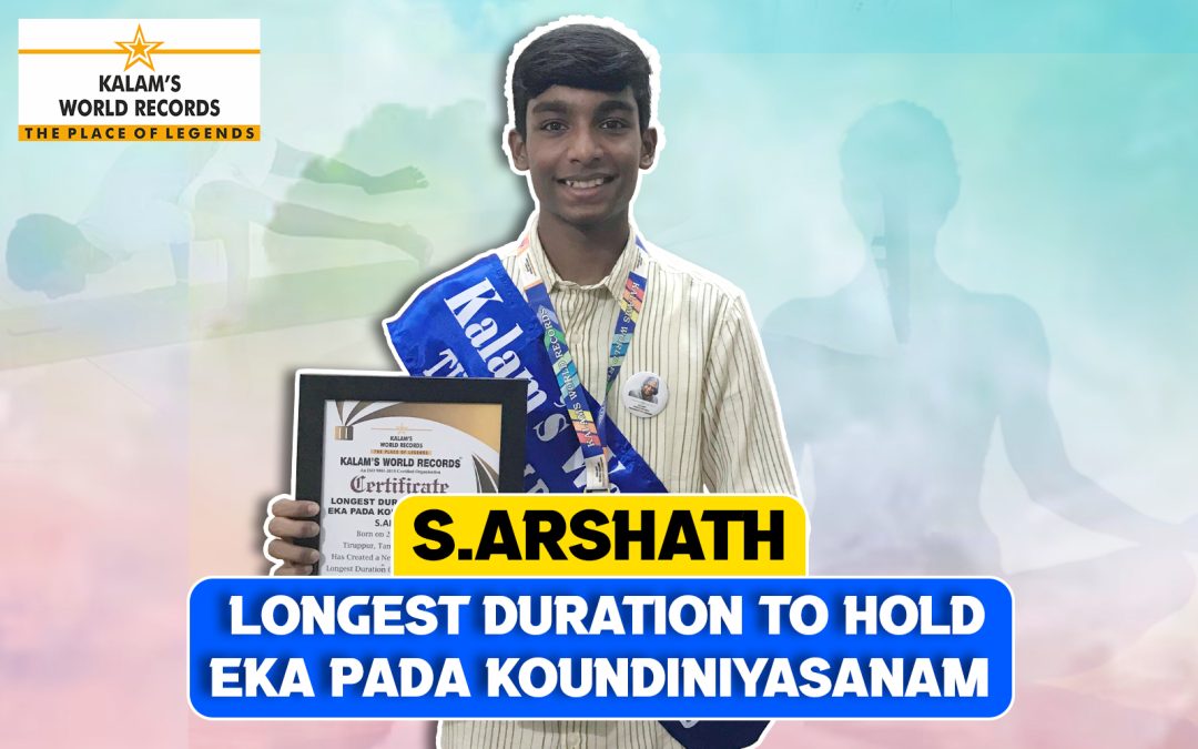 Longest Duration to Hold Eka Pada Koundiniyasanam