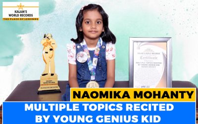 Multiple Topics Recited by Young Genius Kid