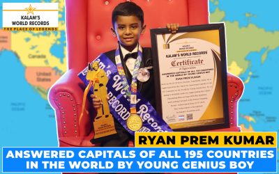 Answered Capitals of All 195 Countries in the World by Young Genius Boy