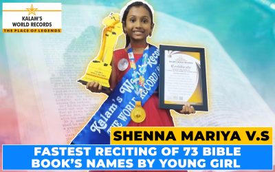 Fastest Reciting of 73 Bible Book Names by Young Girl