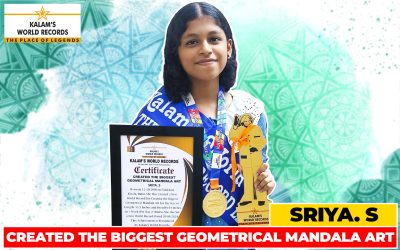 Created the Biggest Geometrical Mandala Art