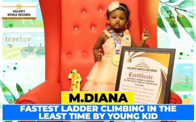 Fastest Ladder Climbing in the Least Time by Young Kid