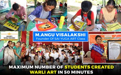 Maximum Number of Students Created Warli Art in 50 Minutes