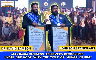 Maximum Business Achievers Recognized Under One Roof With the Title of “Wings of Fire”