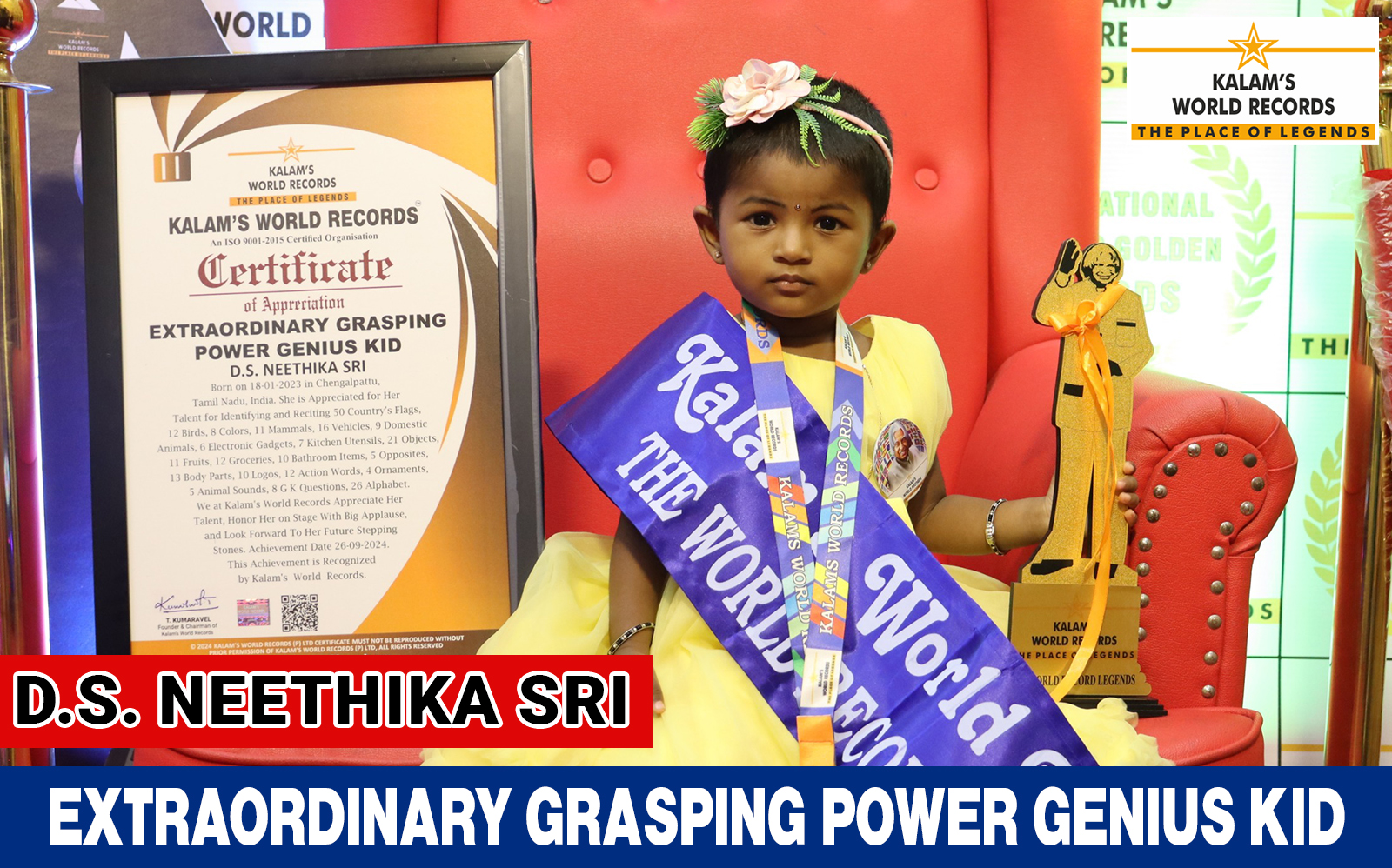 Extraordinary Grasping Power Genius Kid