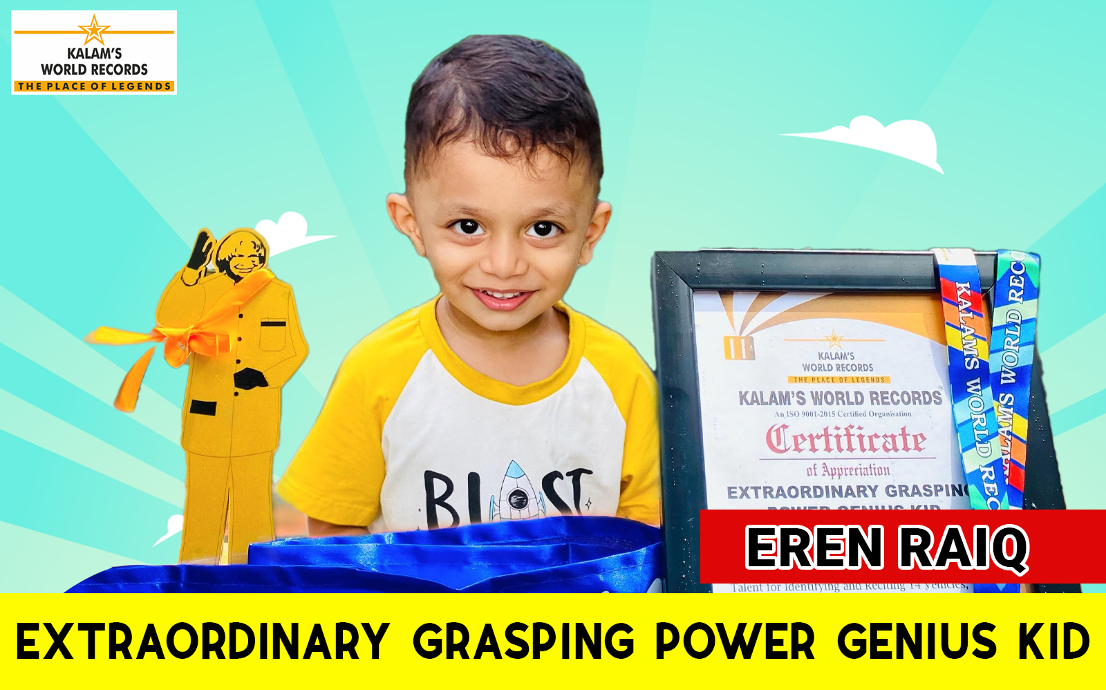 Extraordinary Grasping Power Genius Kid