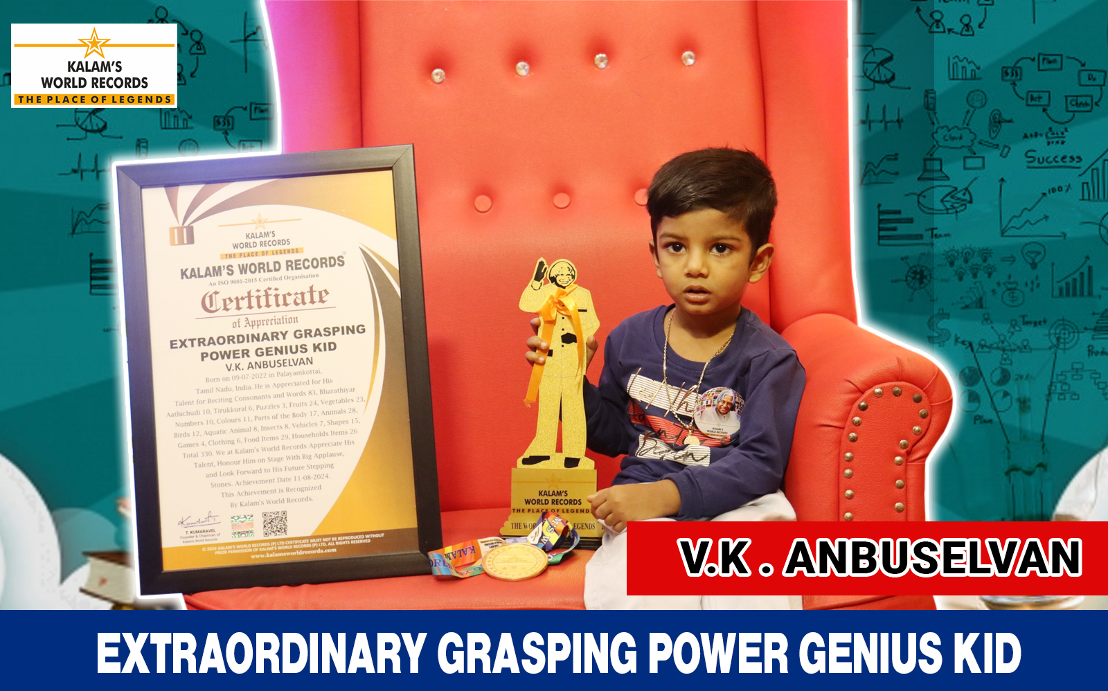 Extraordinary Grasping Power Genius Kid