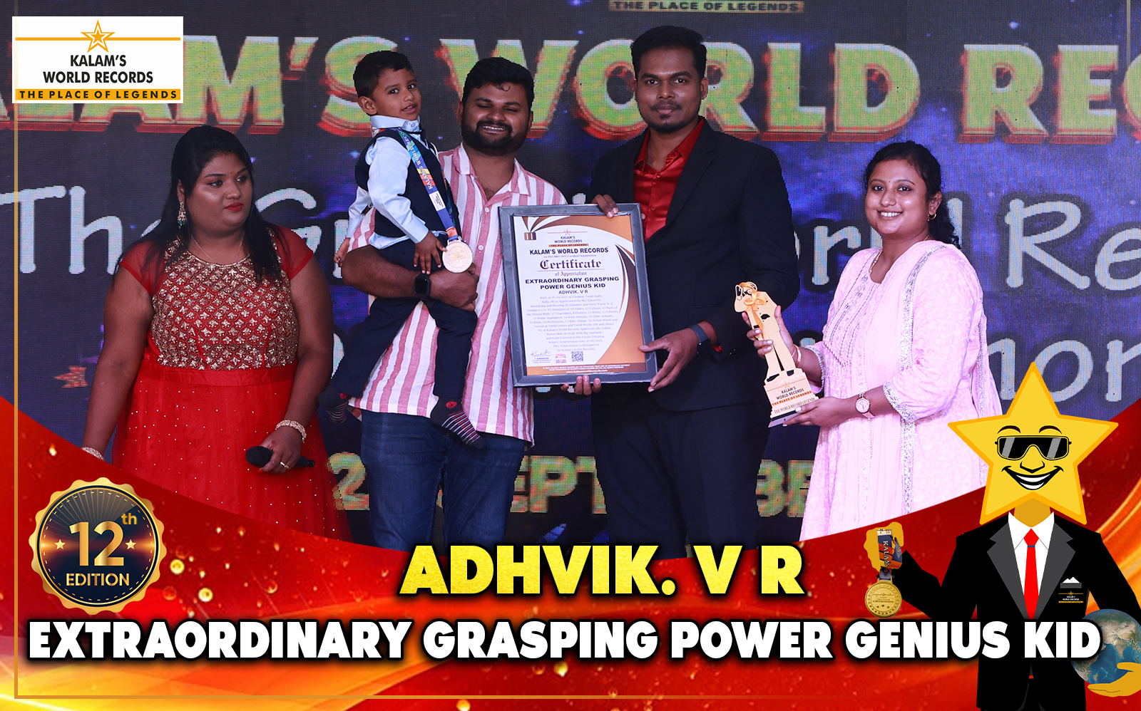 Extraordinary Grasping Power Genius Kid