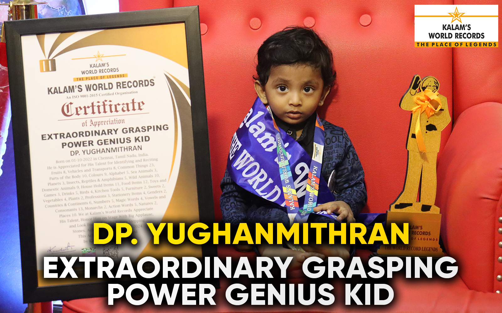Extraordinary Grasping Power Genius Kid