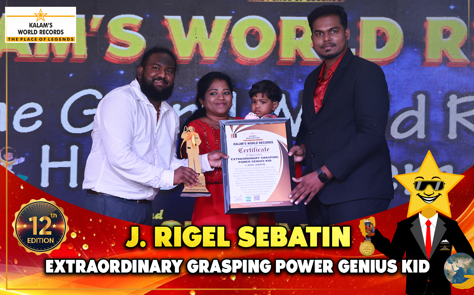 Extraordinary Grasping Power Genius Kid