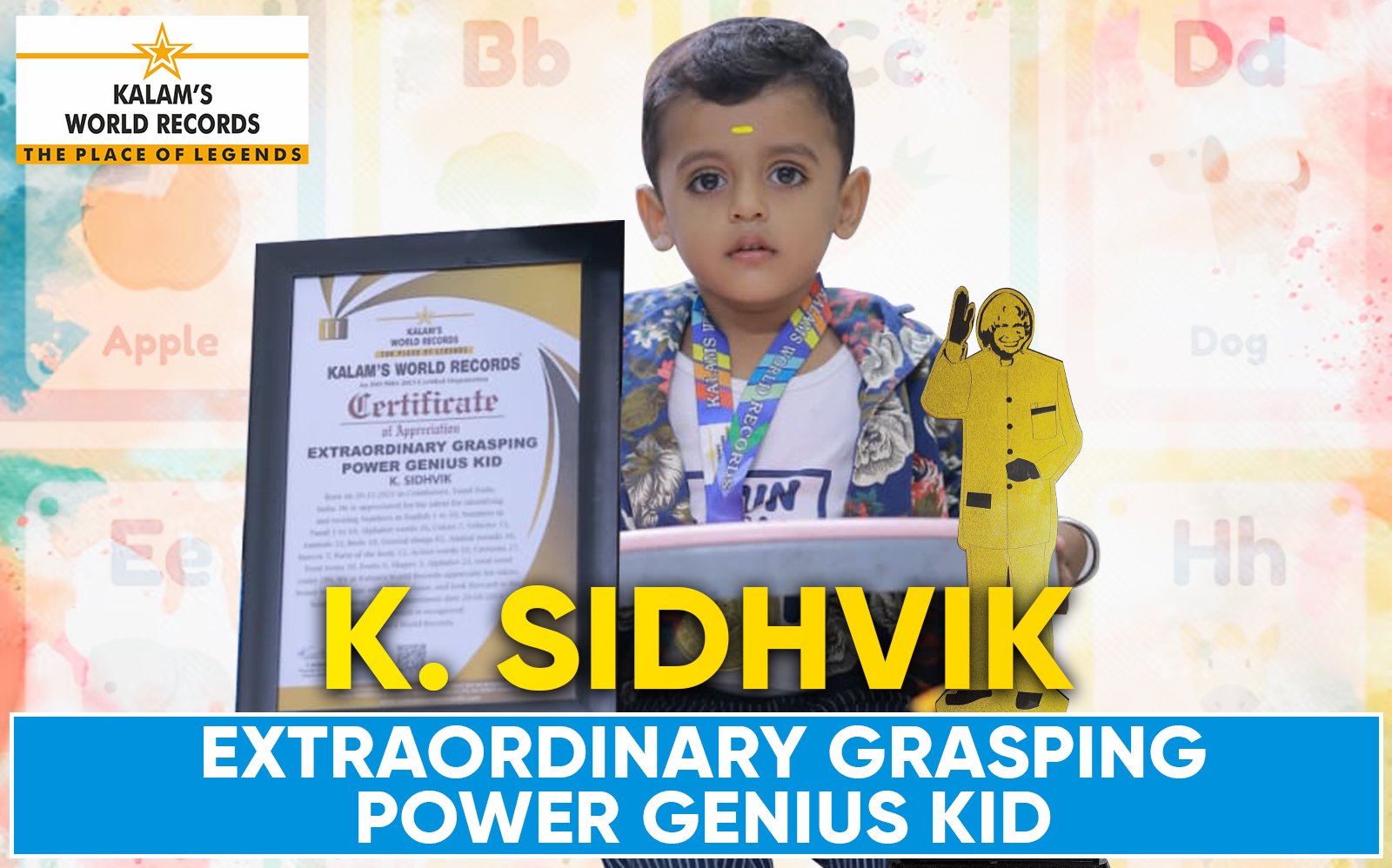 Extraordinary Grasping Power Genius Kid