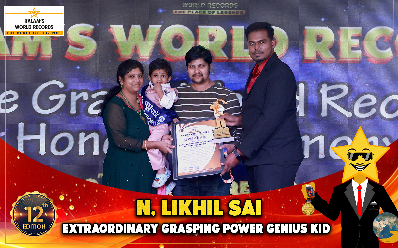Extraordinary Grasping Power Genius Kid