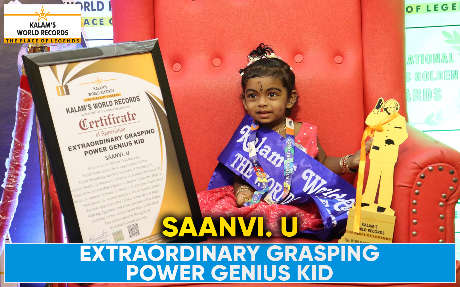 Extraordinary Grasping Power Genius Kid