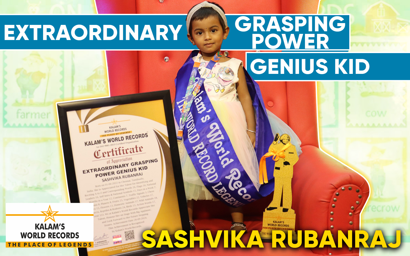 Extraordinary Grasping Power Genius Kid