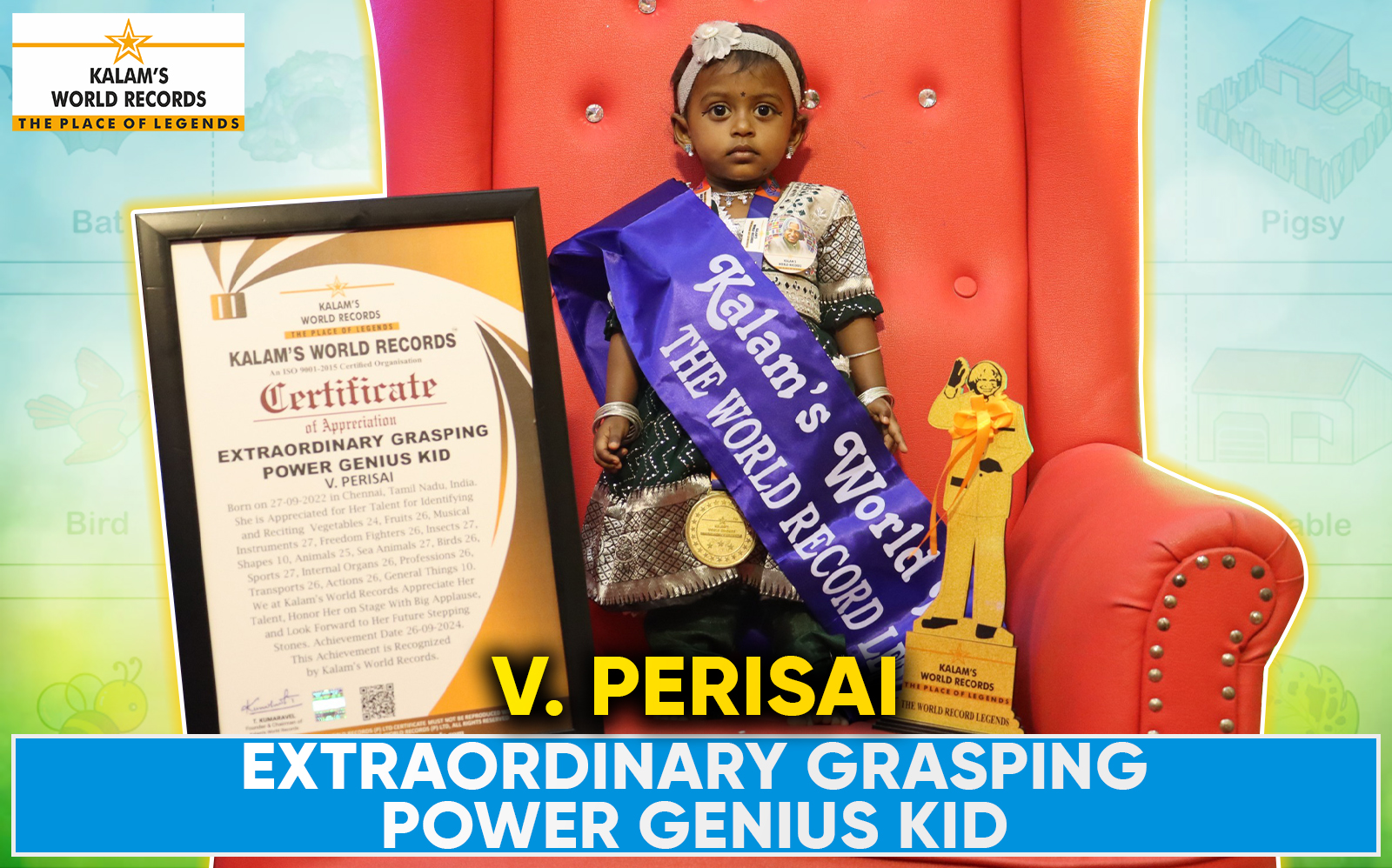 Extraordinary Grasping Power Genius Kid