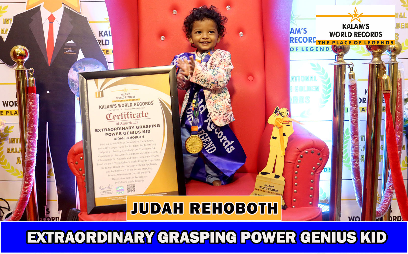 Extraordinary Grasping Power Genius Kid