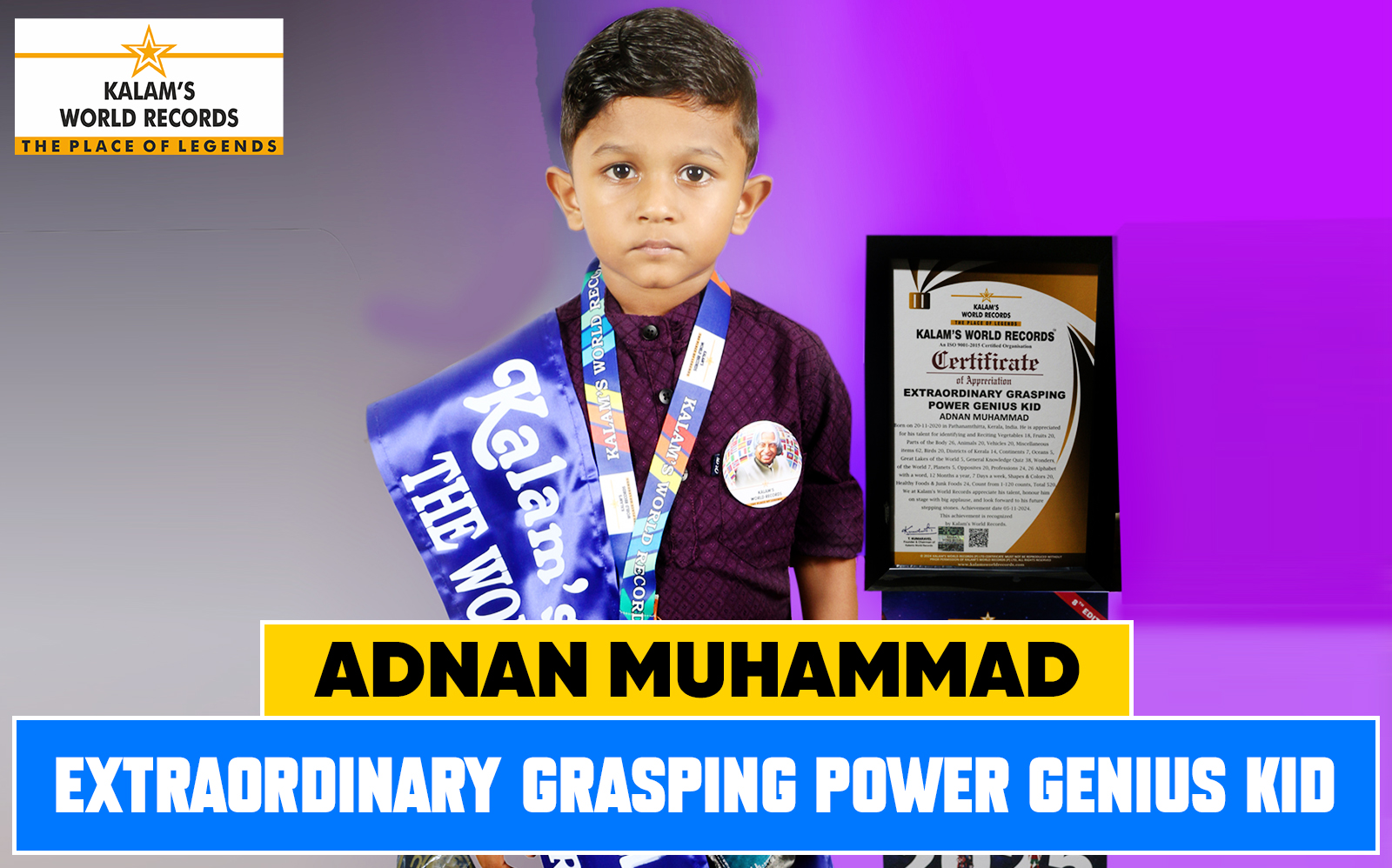 Extraordinary Grasping Power Genius Kid