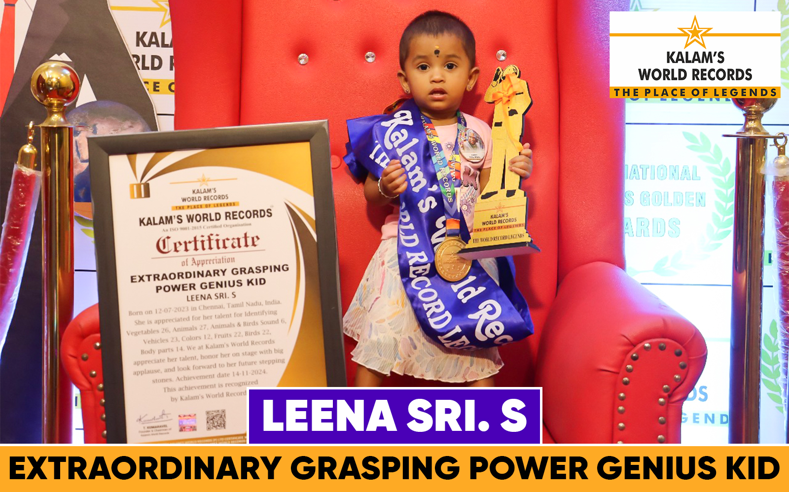 Extraordinary Grasping Power Genius Kid
