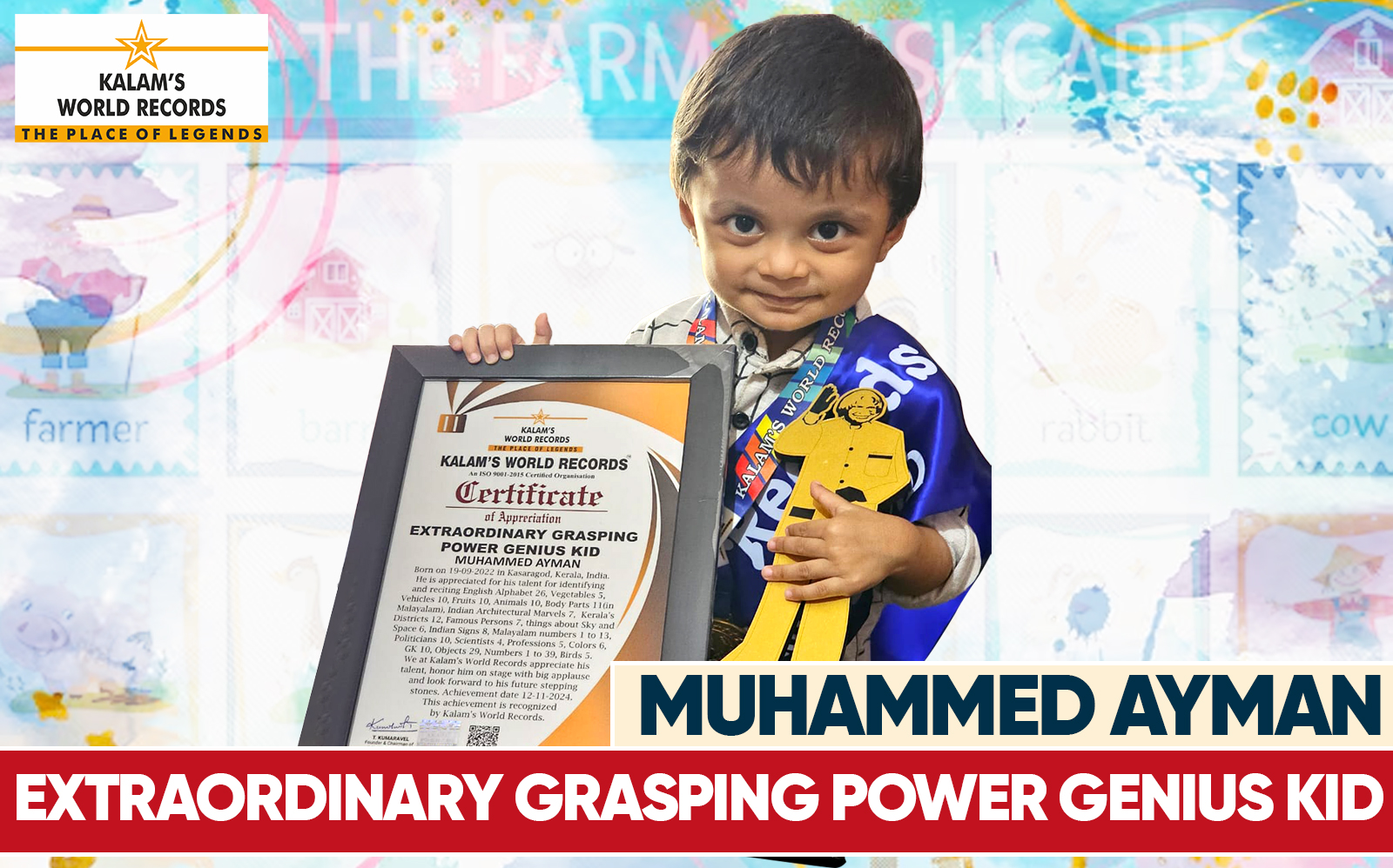 Extraordinary Grasping Power Genius Kid
