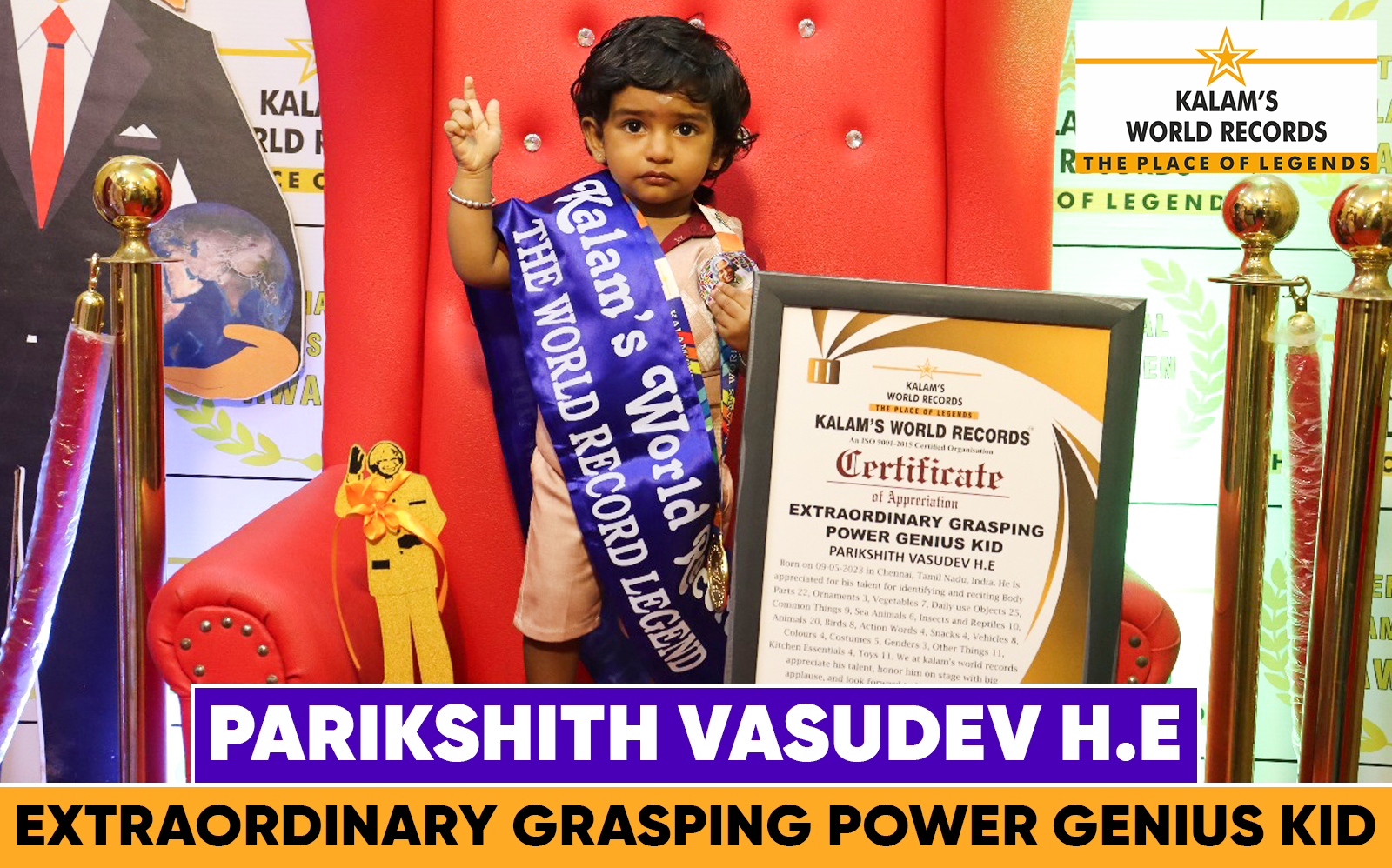 Extraordinary Grasping Power Genius Kid