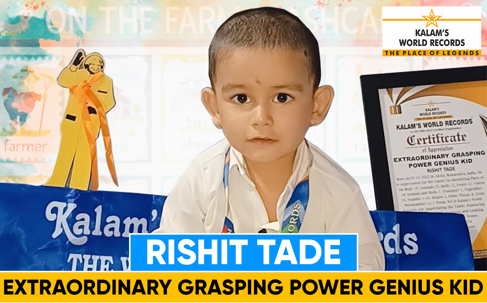 Extraordinary Grasping Power Genius Kid