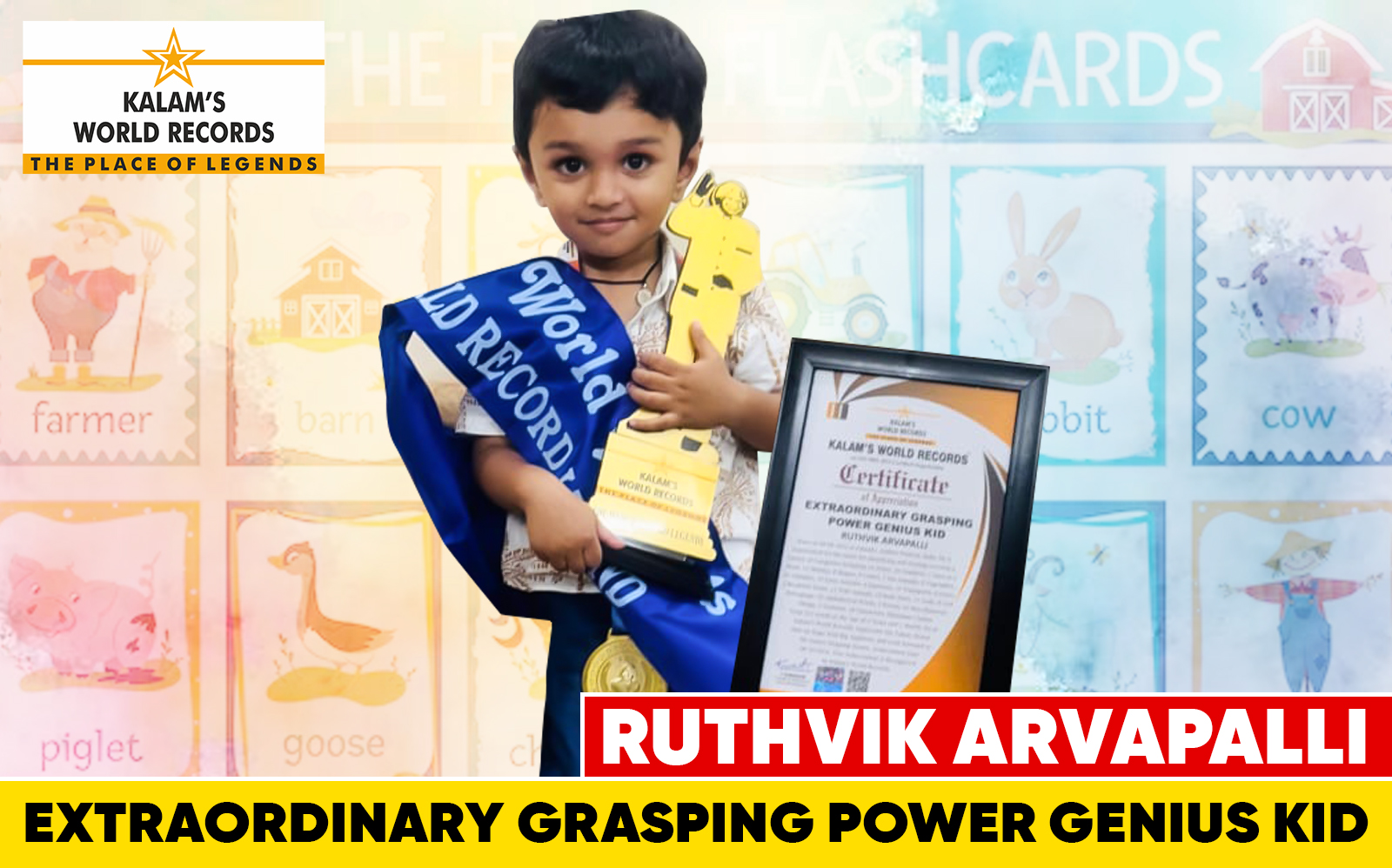 Extraordinary Grasping Power Genius Kid