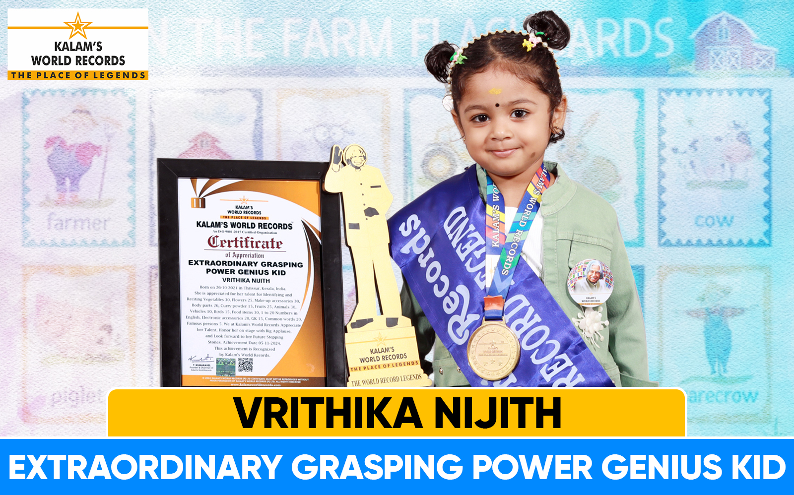 Extraordinary Grasping Power Genius Kid