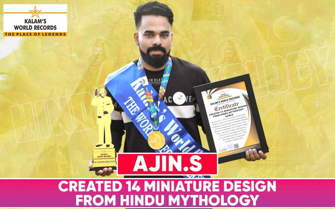 Created 14 Miniature Design From Hindu Mythology