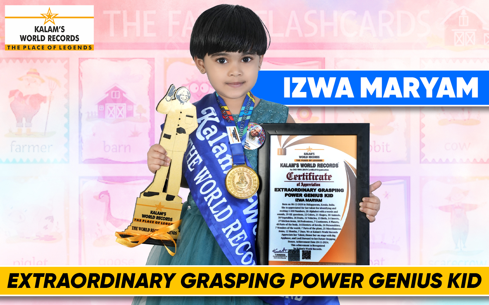 Extraordinary Grasping Power Genius Kid