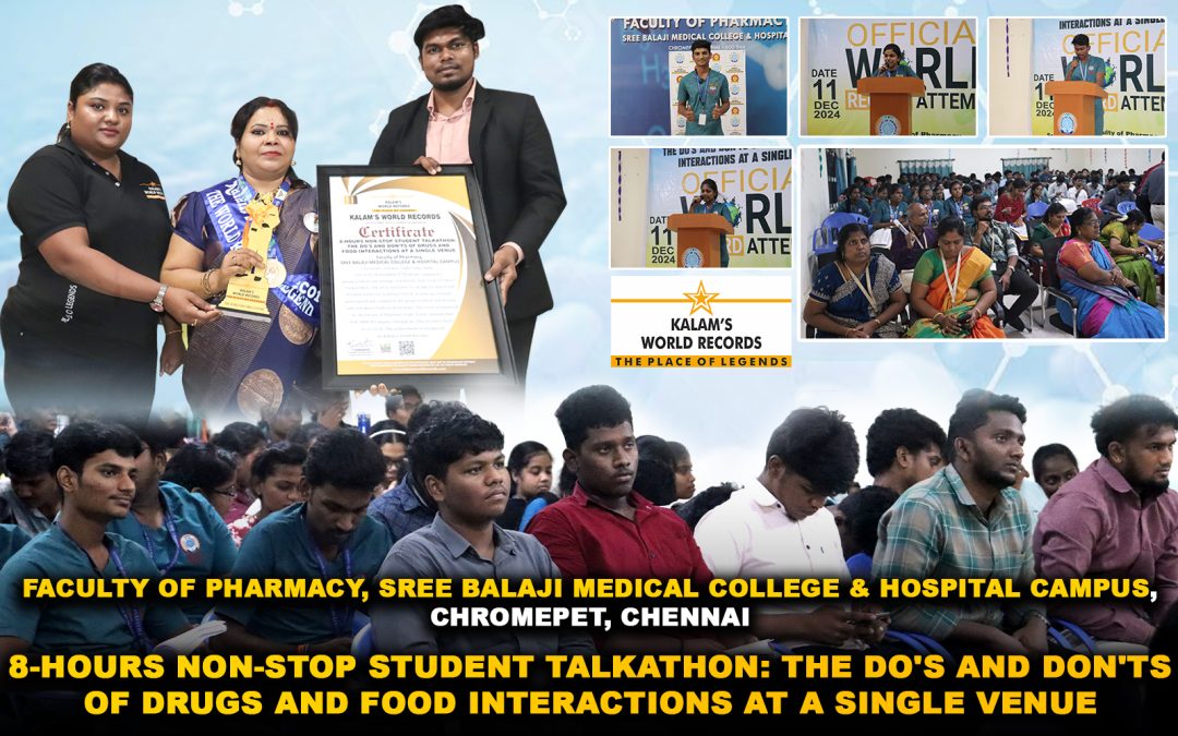 8- Hours Non-stop Student Talkathon: the Do’s and Don’ts of Drugs and Food Interactions at a Single Venue