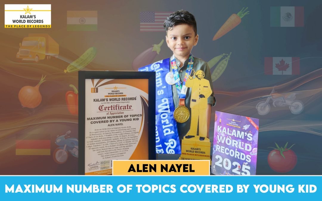 Maximum Number of Topics Covered by Young Kid