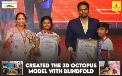 Created the 3D Octopus Model Blindfolded