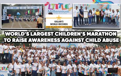 World’s largest children’s marathon to raise awareness against child abuse
