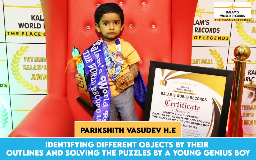 Identifying Different Objects by Their Outlines and Solving the Puzzles by a Young Genius Boy