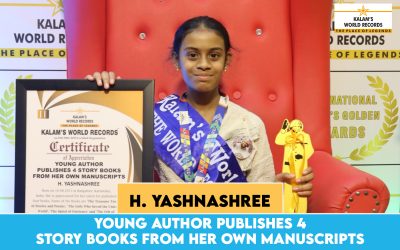 Young Author Publishes 4 Storybooks From Her Own Manuscripts
