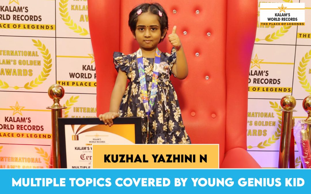 Multiple Topics Covered by Young Genius Kid