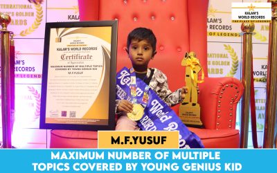 Maximum Number of Multiple Topics Covered by Young Genius Kid